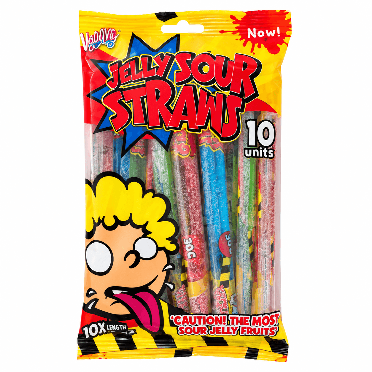 jelly sour straws