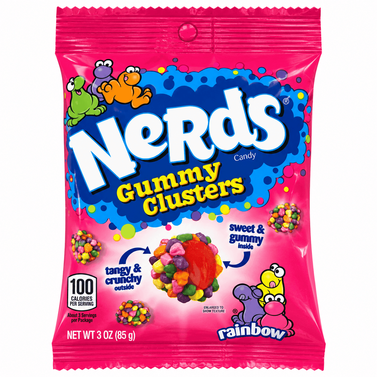 nerds gummy clusters 85gr