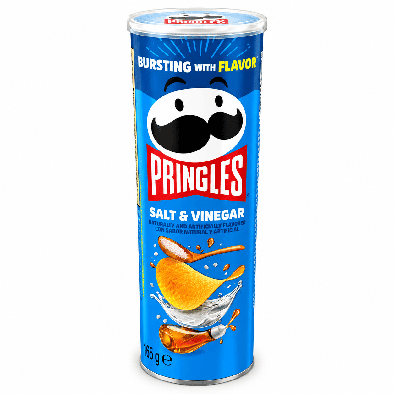 pringles salt & vinegar 165gr