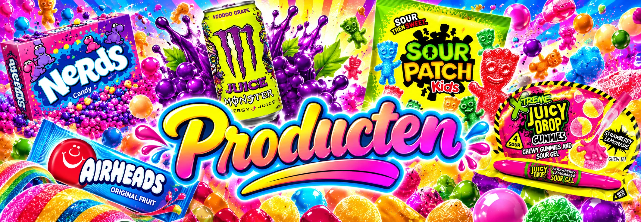 Producten van Candy Heaven
